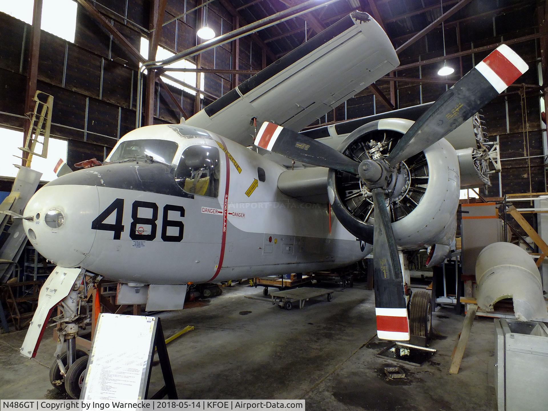 N486GT, 1954 Grumman S2F-1 Tracker C/N 395, Grumman S2F-1 / US-2A Tracker at the Combat Air Museum, Topeka KS