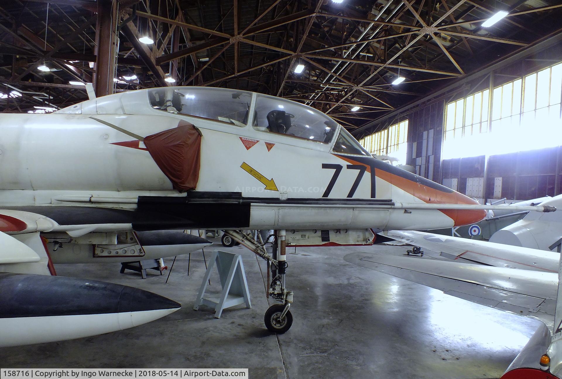 158716, Douglas TA-4J Skyhawk C/N 14337, Douglas TA-4J Skyhawk at the Combat Air Museum, Topeka KS