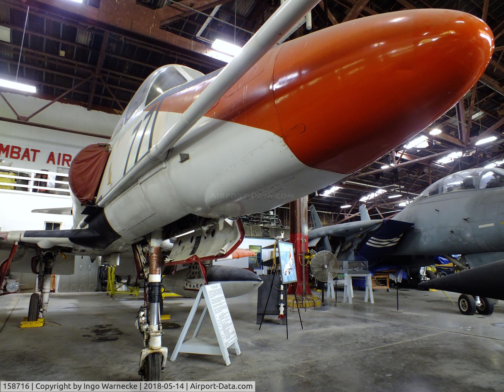 158716, Douglas TA-4J Skyhawk C/N 14337, Douglas TA-4J Skyhawk at the Combat Air Museum, Topeka KS
