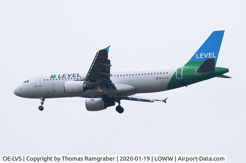 OE-LVS, 2007 Airbus A320-216 C/N 3145, LEVEL (Anisec) Airbus A320