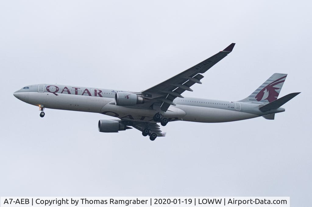A7-AEB, 2004 Airbus A330-302 C/N 637, Qatar Airways Airbus A330-300
