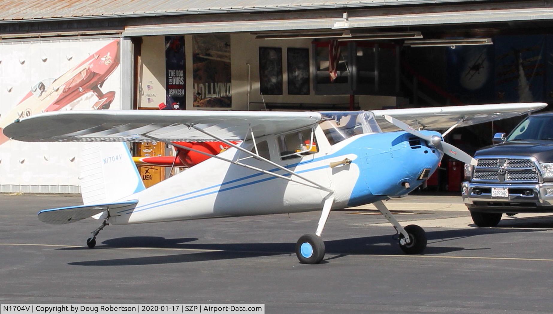 N1704V, Cessna 140 C/N 13889, 1948 Cessna 140, Continental C-85 85 Hp