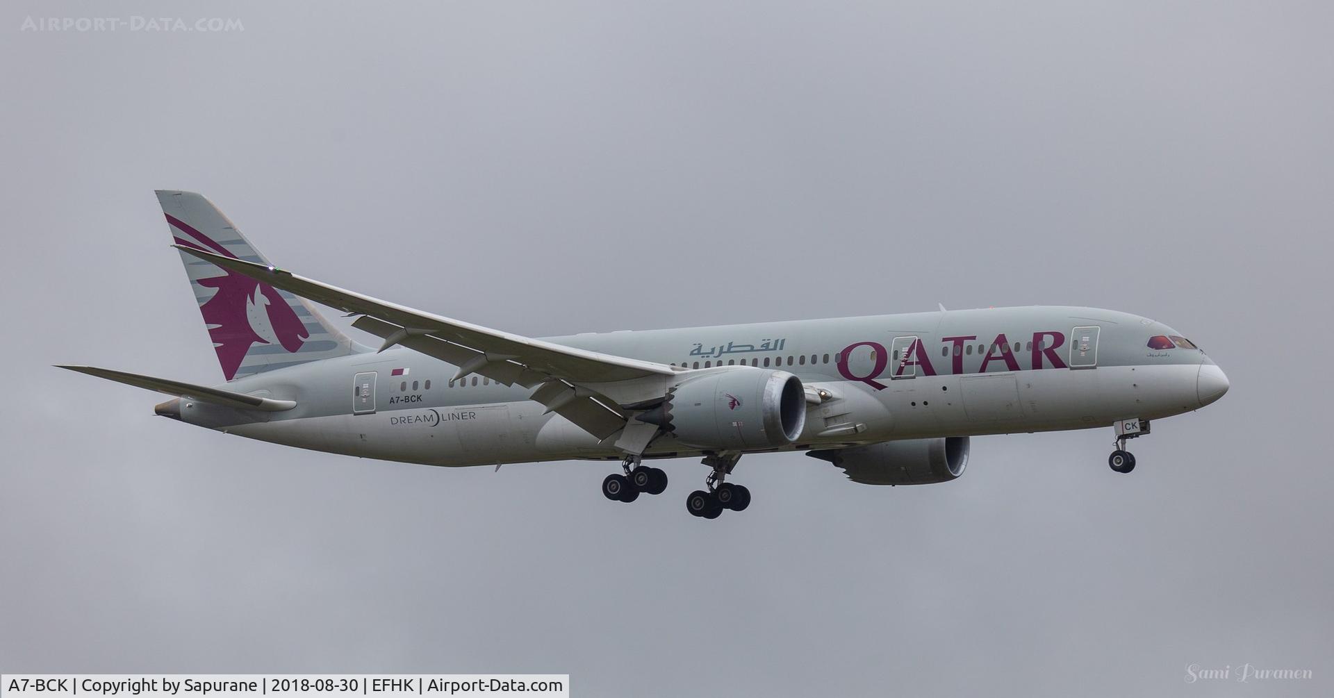 A7-BCK, 2012 Boeing 787-8 Dreamliner C/N 38329, Qatar Airways
Boeing 787-8 Dreamliner