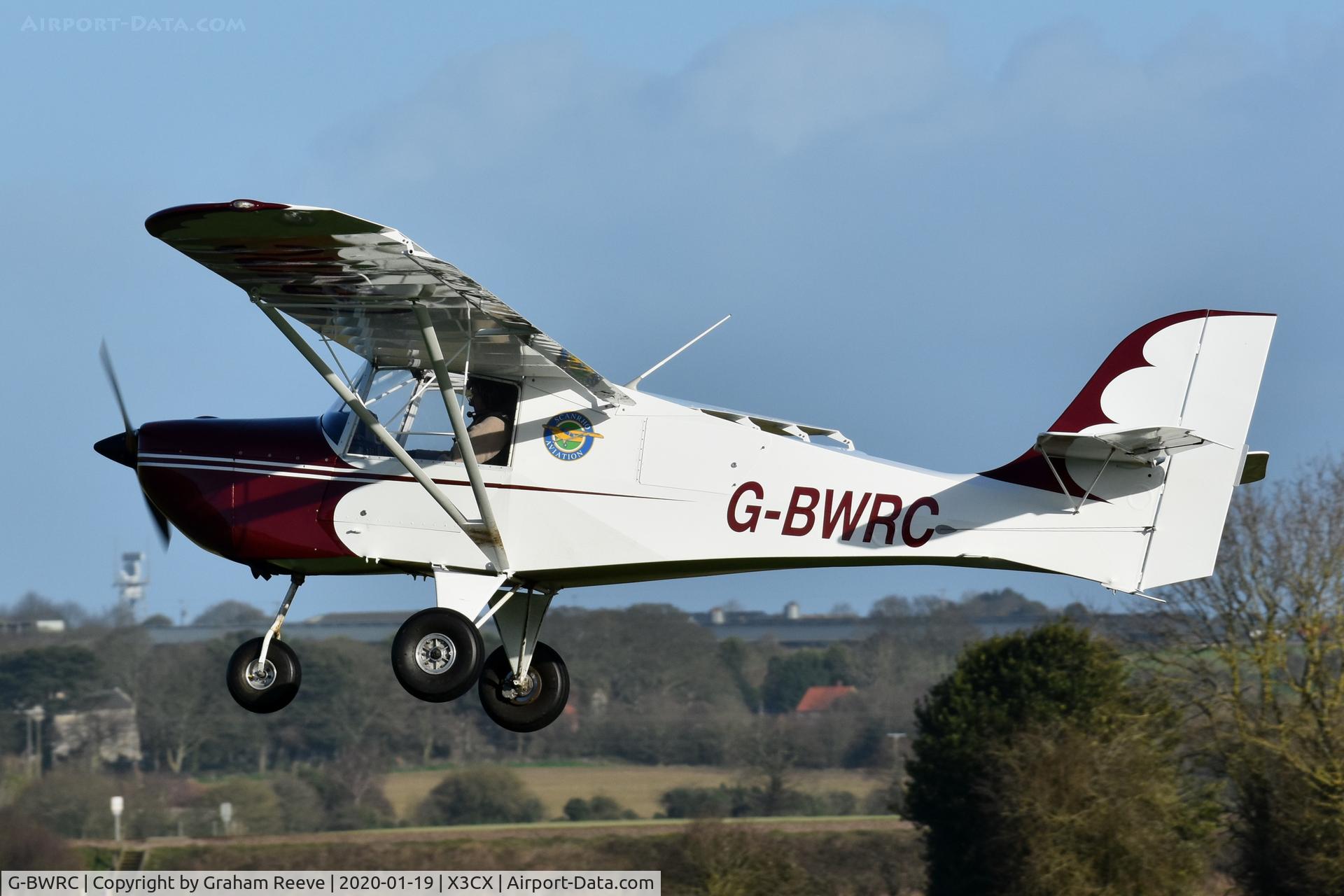 G-BWRC, 1996 Light Aero Avid Hauler Mark IV C/N PFA 189-12979, Landing at Northrepps.