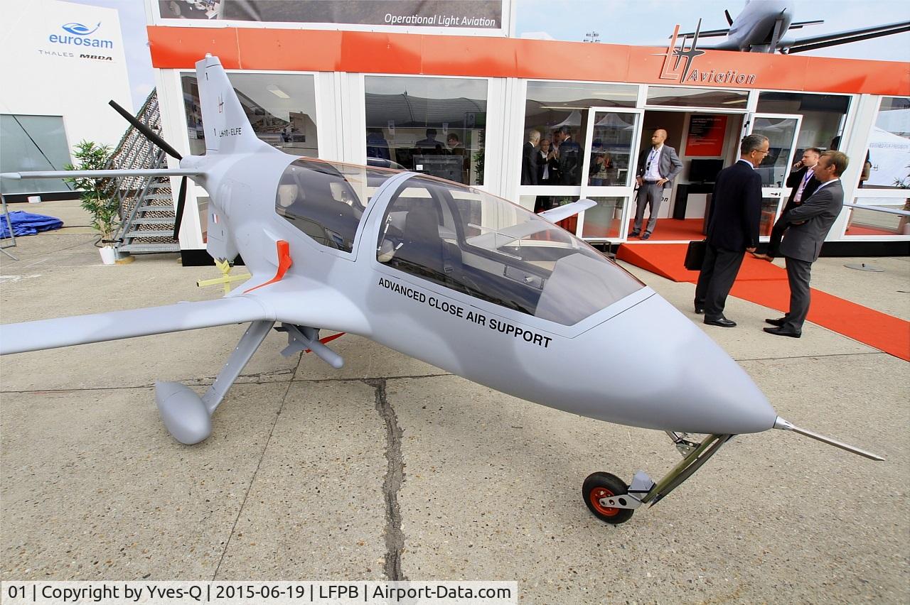 01, 2015 LH Aviation LH-10 Elfe C/N 01, LH Aviation LH-10 Elfe, Displayed at Paris-Le Bourget airport (LFPB-LBG) Air show 2015