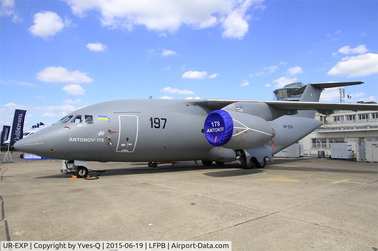 UR-EXP, 2015 Antonov An-178 C/N 178/01-01, Antonov An-178, Static display, Paris-Le Bourget (LFPB-LBG) Air show 2015