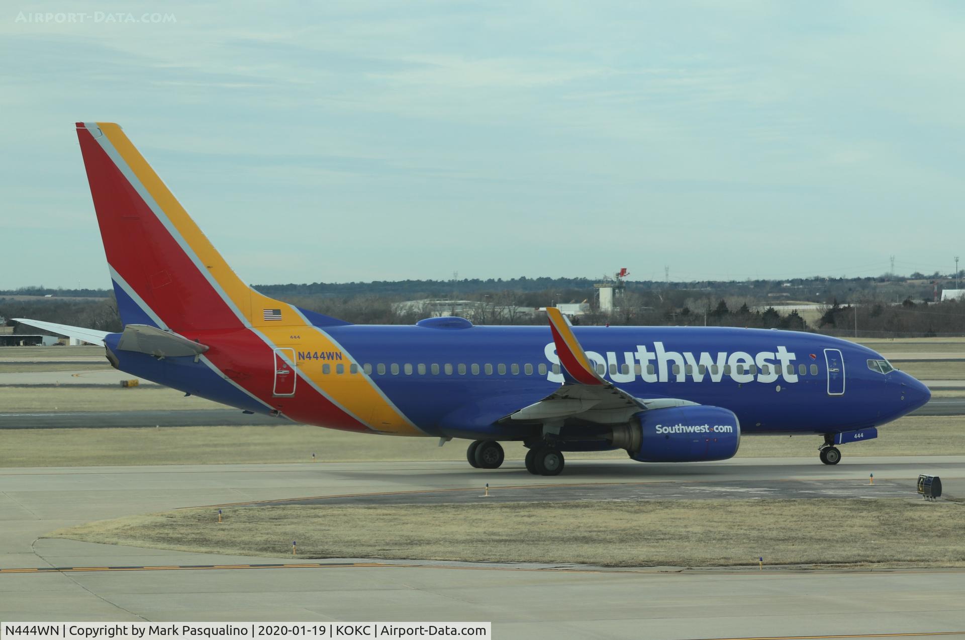 N444WN, 2003 Boeing 737-7H4 C/N 29839, Boeing 737-7H4