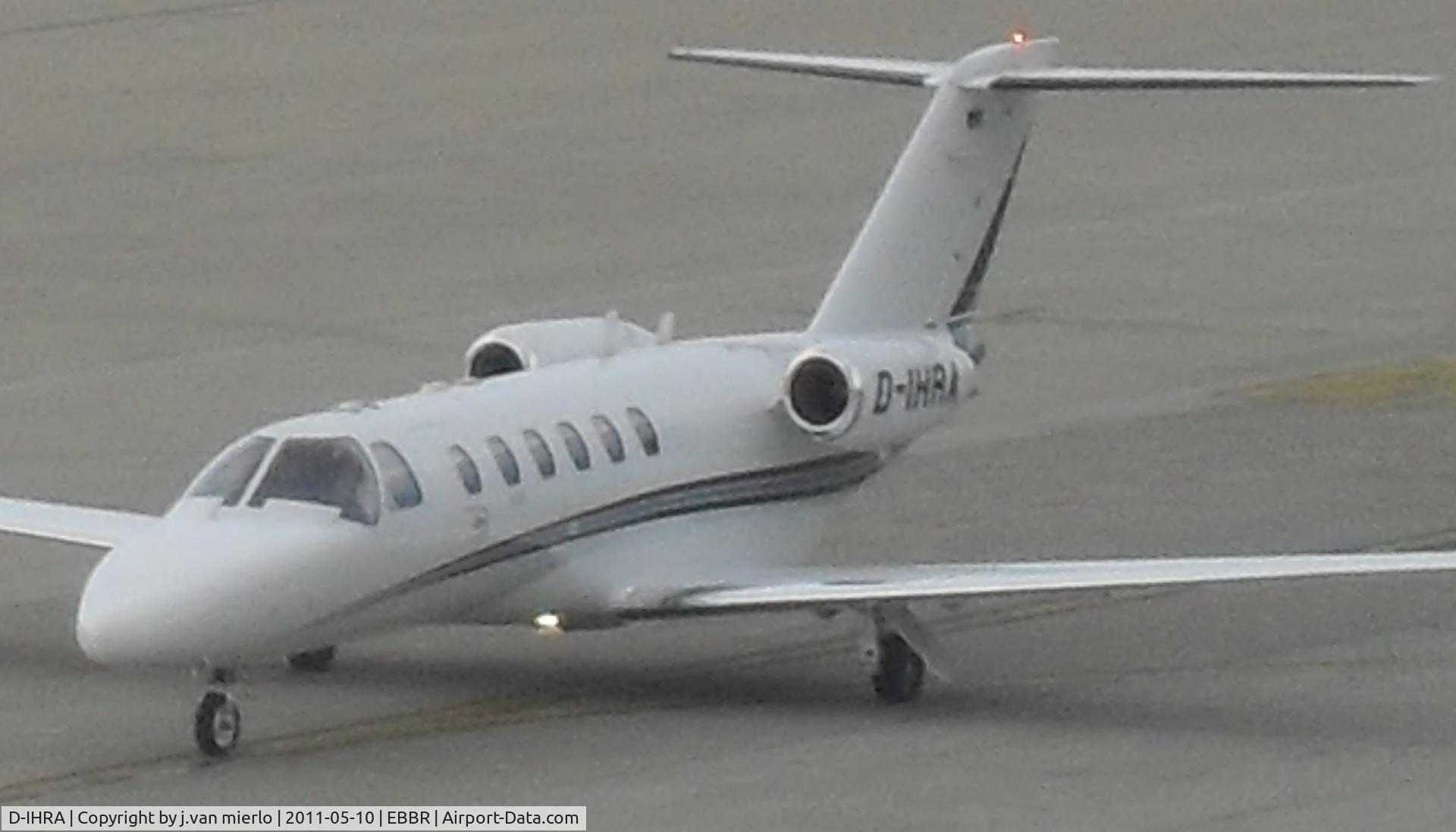 D-IHRA, 2003 Cessna 525A CitationJet CJ2 C/N 525A-0168, Taxxing at Brussels