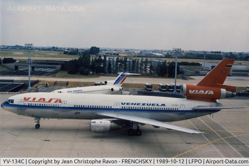 YV-134C, 1973 Douglas DC-10-30 C/N 46556, VIASA at Orly South