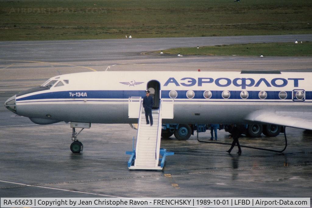 RA-65623, 1977 Tupolev Tu-134AK C/N 73 49985, charter Aeroflot from and to Saint Petersburg