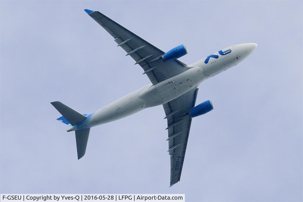 F-GSEU, 2004 Airbus A330-243 C/N 635, Airbus A330-243, Take off rwy 06R, Roissy Charles De Gaulle airport (LFPG-CDG)