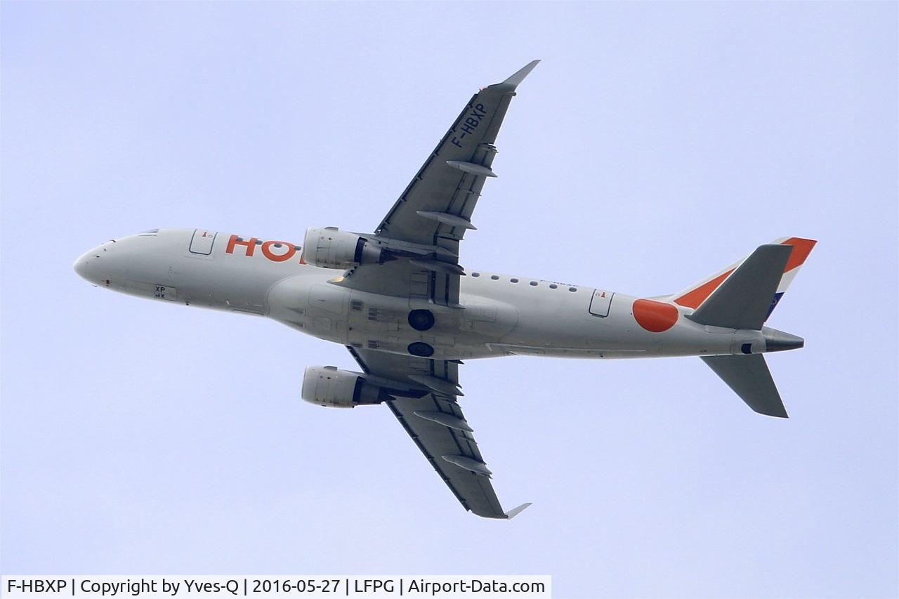 F-HBXP, 2004 Embraer 170LR (ERJ-170-100LR) C/N 17000036, Embraer ERJ-170ST, Take-off Rwy 27L, Roissy Charles De Gaulle Airport (LFPG-CDG)