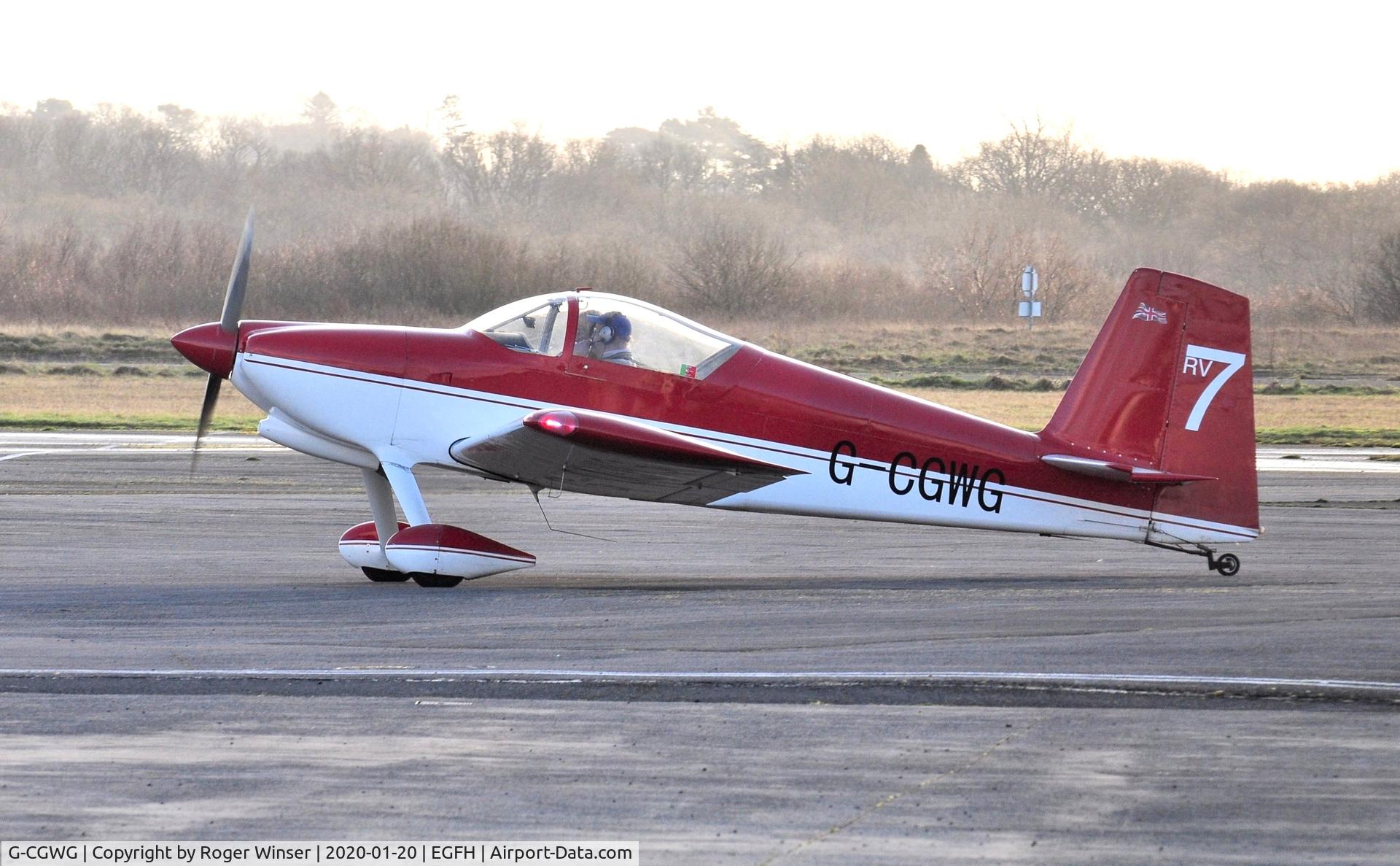 G-CGWG, 2011 Vans RV-7 C/N PFA 323-14486, Resident RV-7.