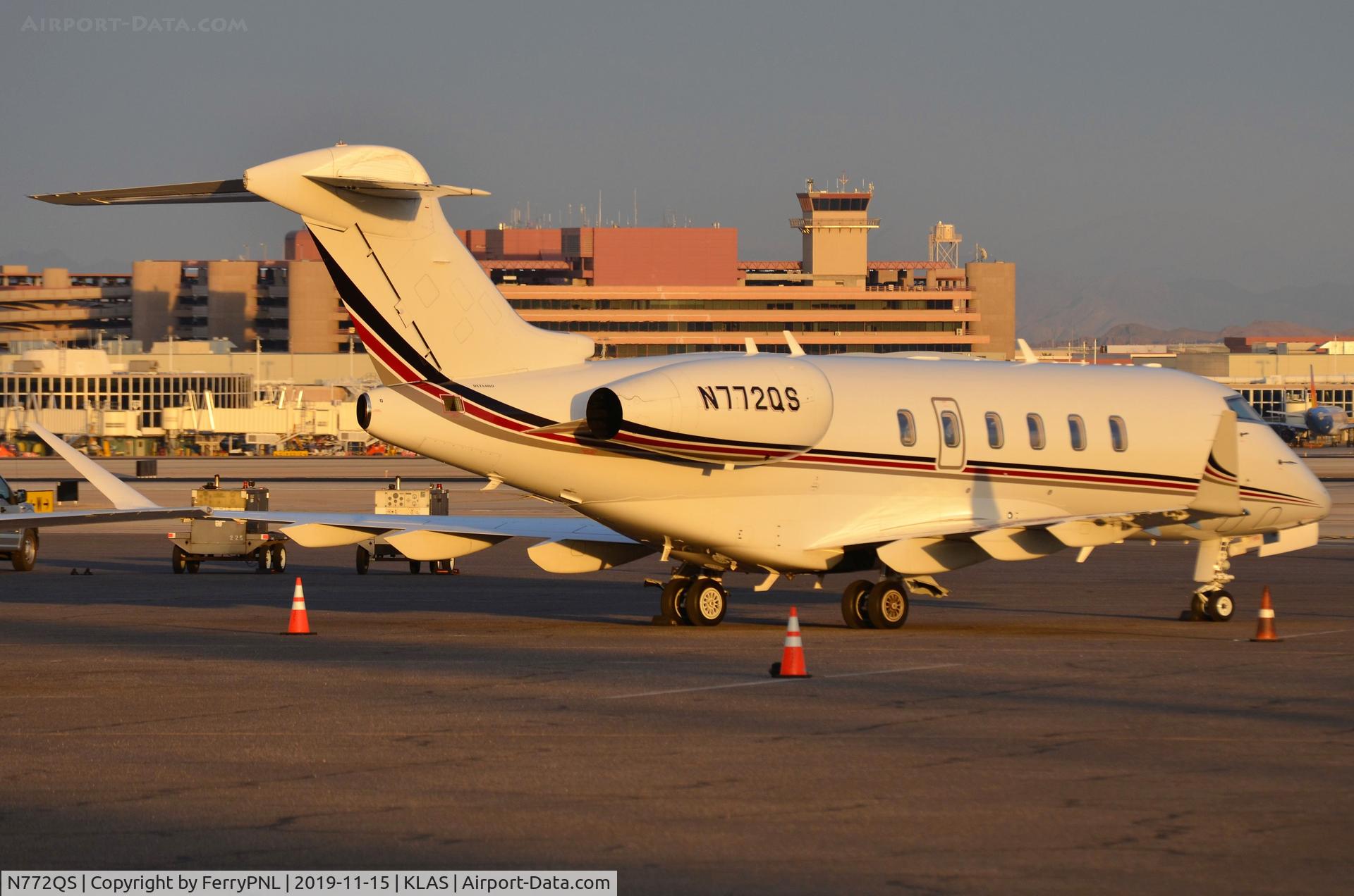 N772QS, 2015 Bombardier Challenger 350 (BD-100-1A10) C/N 20551, Netjets CL350