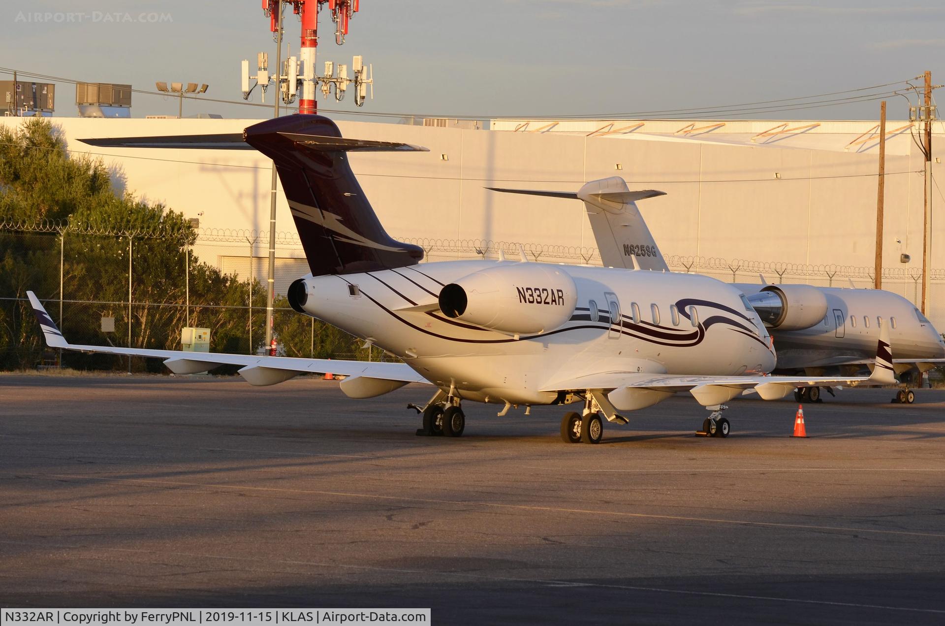 N332AR, 2011 Bombardier Challenger 300 (BD-100-1A10) C/N 20332, TVPX ARS INC CL300