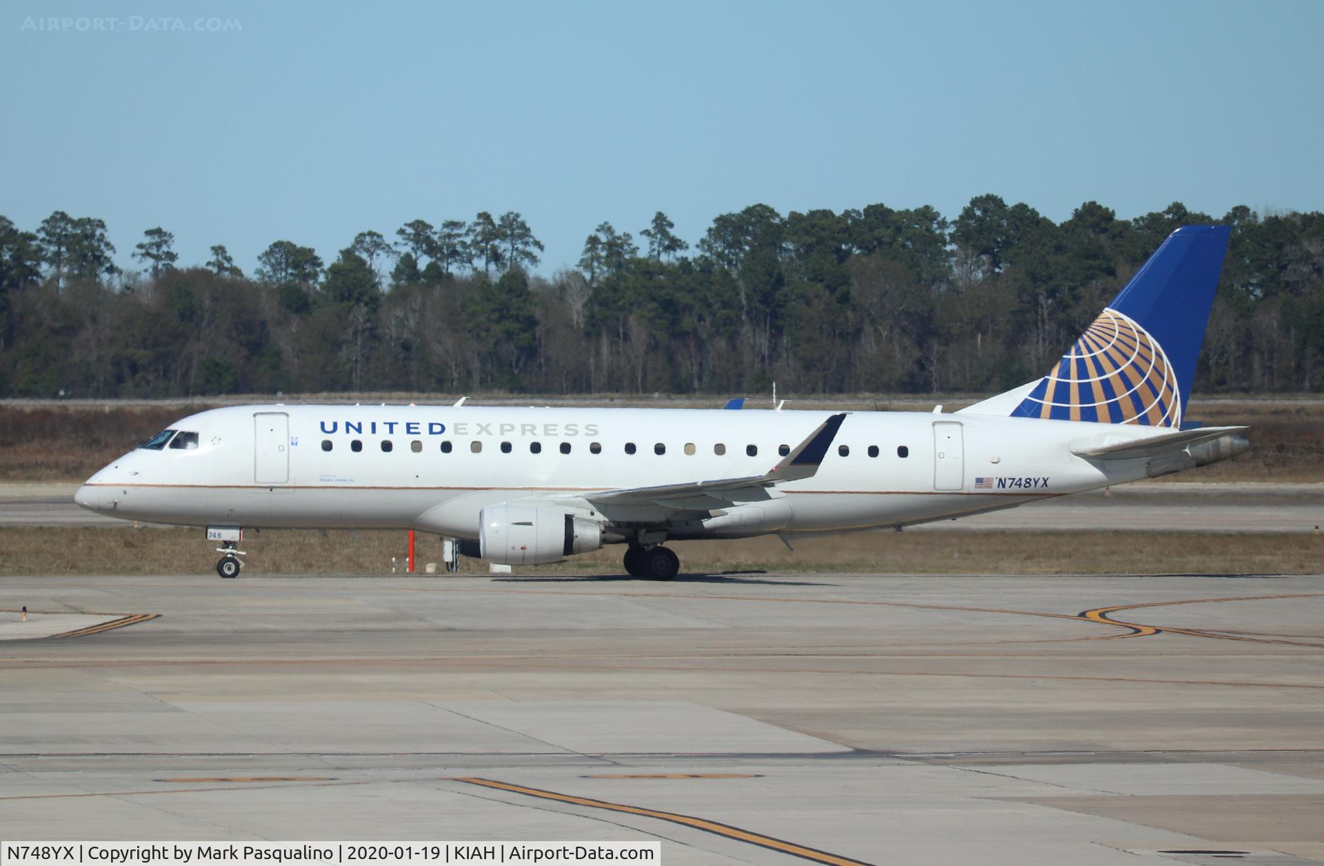 N748YX, 2017 Embraer 175LR (ERJ-170-200LR) C/N 17000677, ERJ-170-200LR