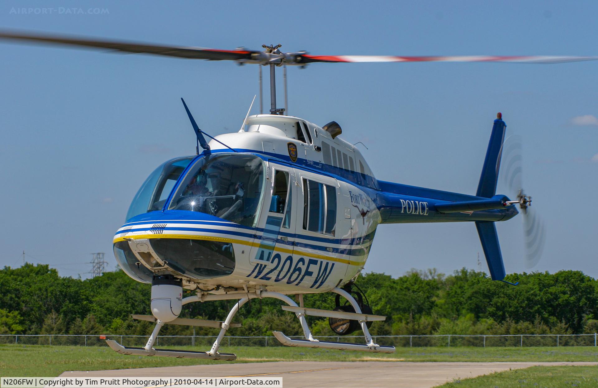 N206FW, 2003 Bell 206B JetRanger III C/N 4575, Ft Worth Police Bell Jetranger