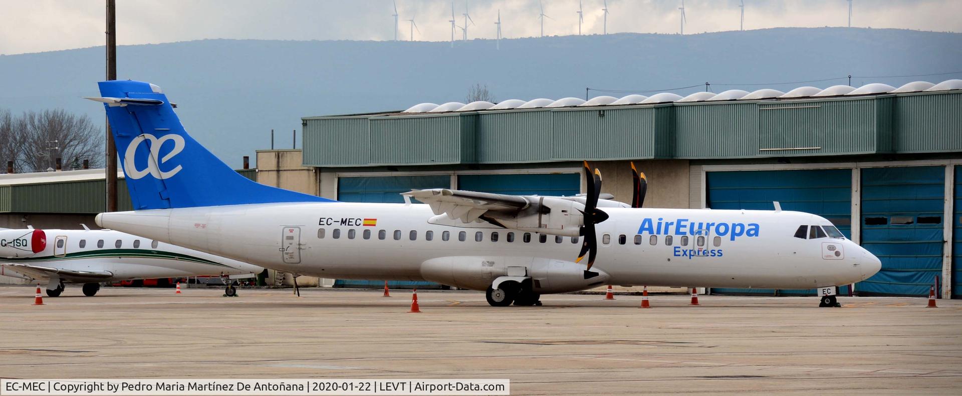 EC-MEC, 1999 ATR 72-212A C/N 595, Aeropuerto de Foronda - Vitoria-Gasteiz - Euskadi - España