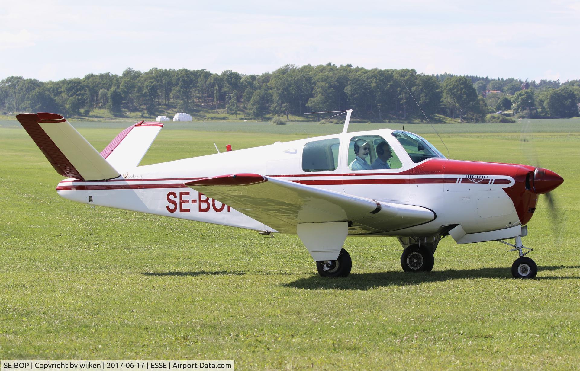 SE-BOP, 1948 Beech A35 Bonanza C/N D-1503, Skå-Edeby