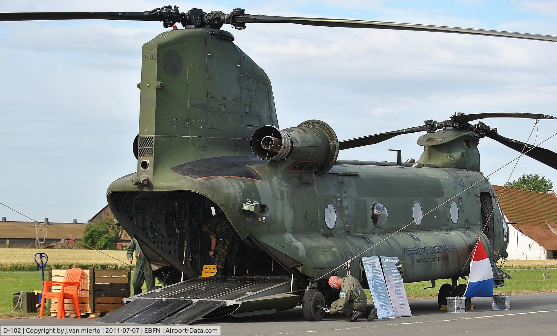 D-102, Boeing CH-47D Chinook C/N M.4102, 65 years BAF