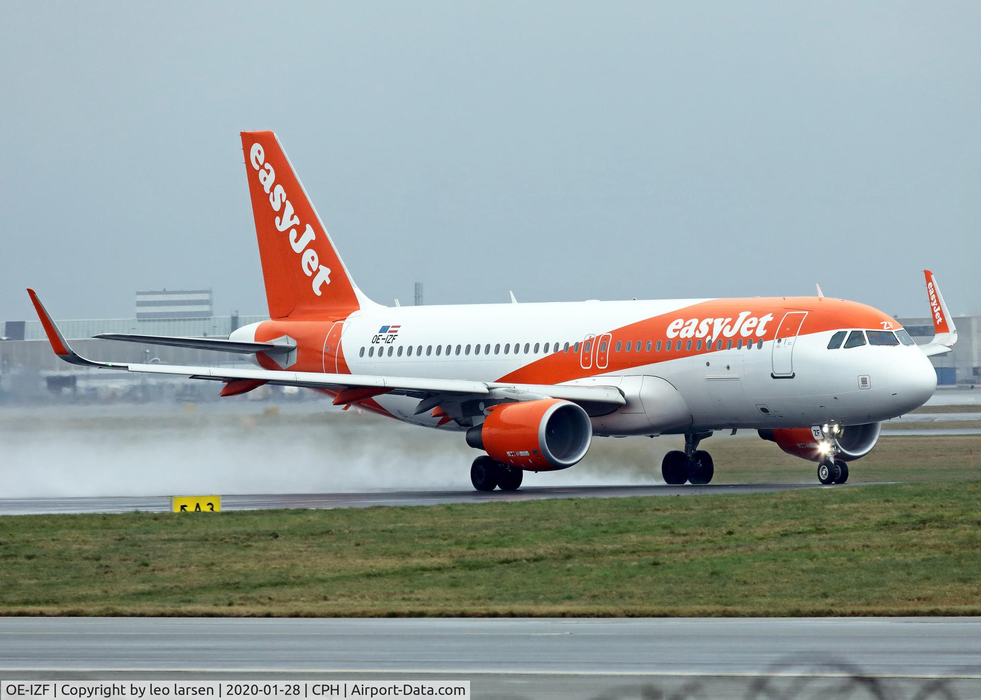 OE-IZF, 2015 Airbus A320-214 C/N 6831, Copenhagen 28.1.2020