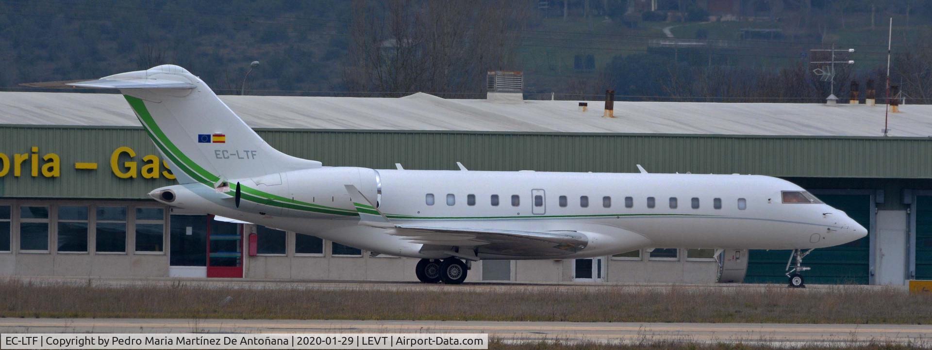 EC-LTF, 2011 Bombardier BD-700-1A10 Global 6000 C/N 9464, Aeropuerto de Foronda - Vitoria-Gasteiz - Euskadi - España