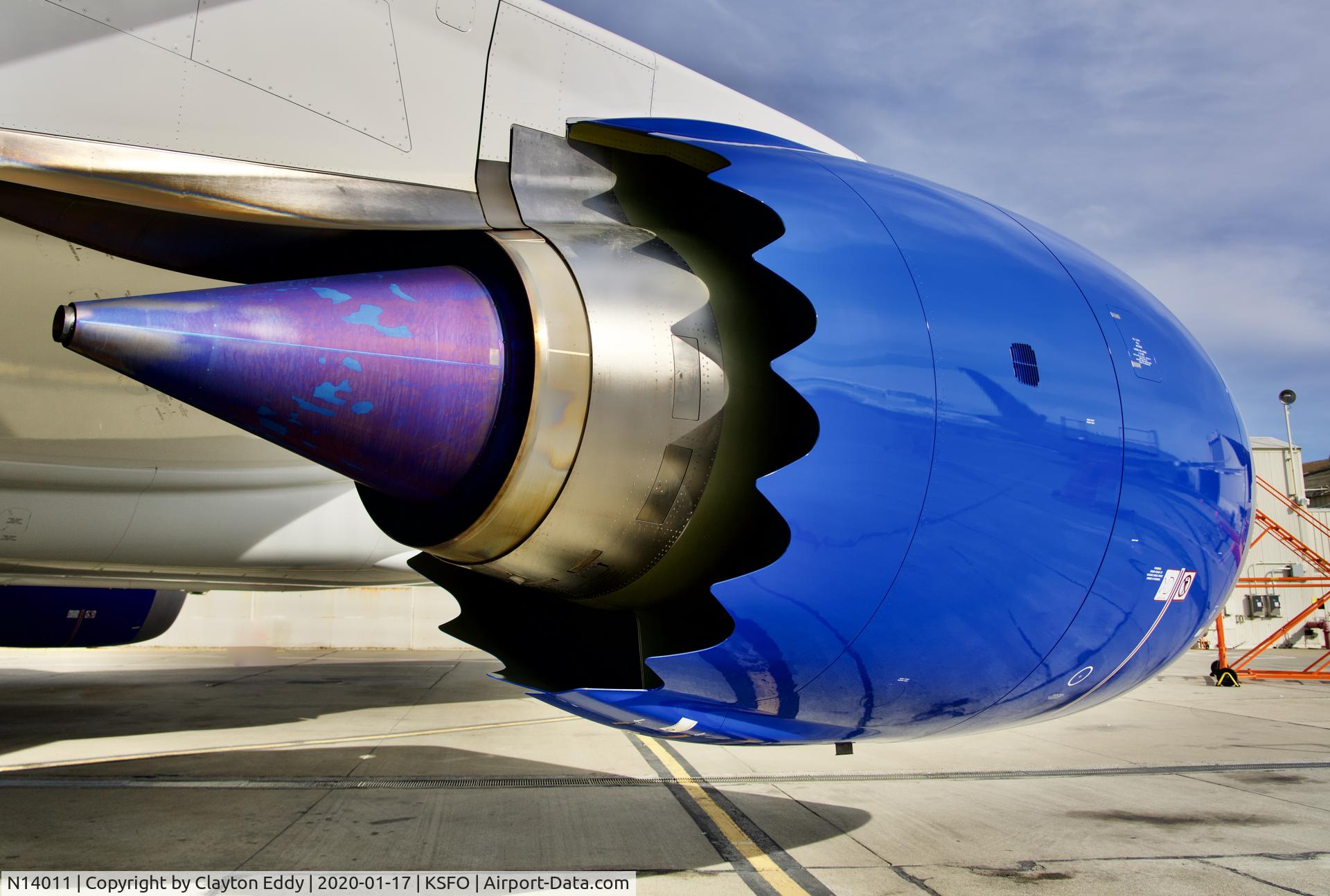 N14011, 2019 Boeing 787-10 Dreamliner Dreamliner C/N 40934, SFO 2020.