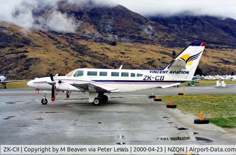 ZK-CII, 1986 Reims F406 Caravan II C/N F406-0012, Vincent Aviation Ltd., Wellington