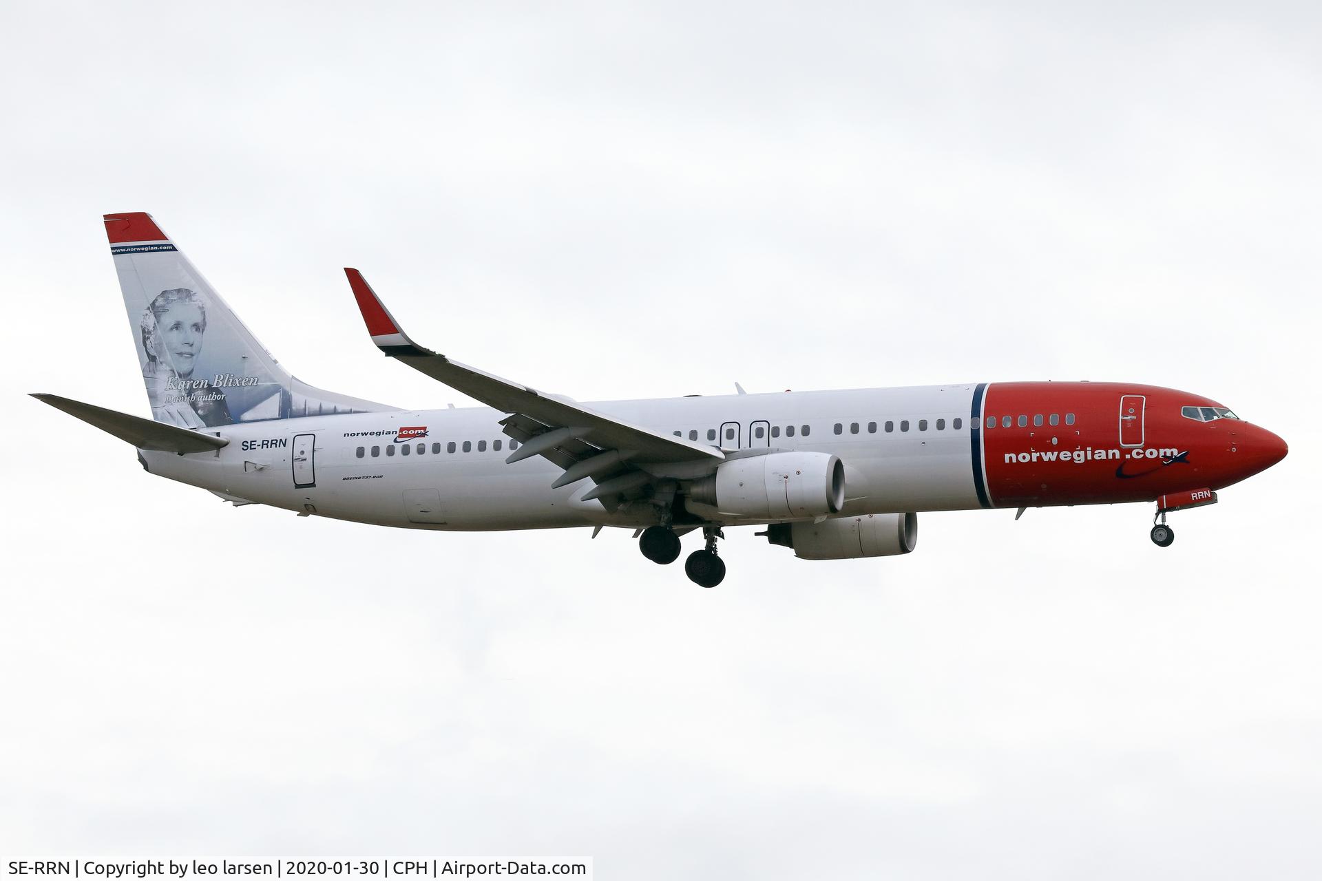 SE-RRN, 2011 Boeing 737-8JP C/N 39006, Copenhagen 30.1.2020