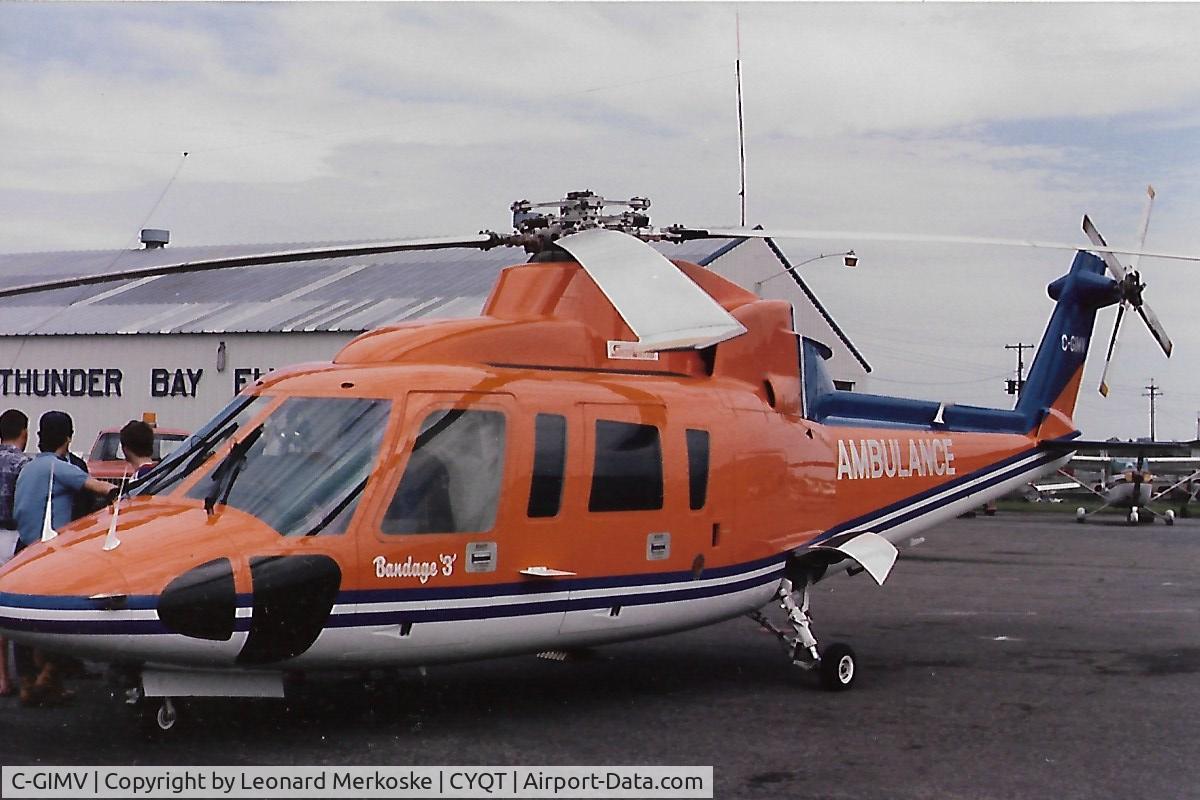 C-GIMV, 1979 Sikorsky S-76A C/N 760005, Ontario air ambulance