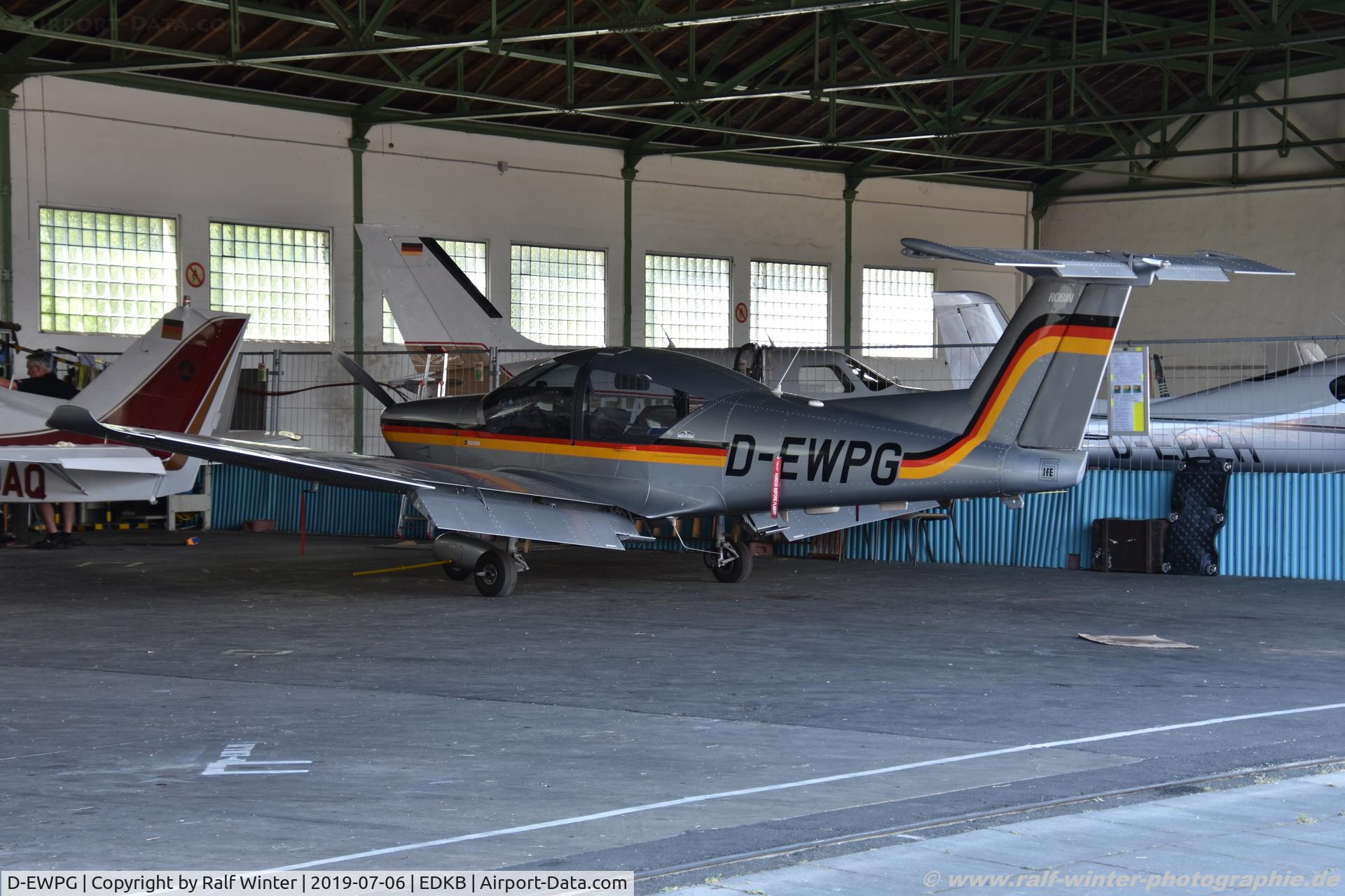 D-EWPG, Robin R-3000-160 C/N 166, Robin R-3000-160 - Private - 166 - D-EWPG - 06.07.2019 - EDKB