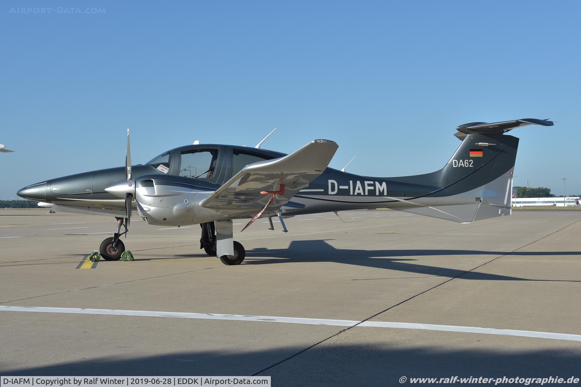D-IAFM, 2016 Diamond DA-62 C/N 62.011, Diamond Aircraft DA-62 - Private - 62.011 - D-IAFM - 28.06.2019 - CGN