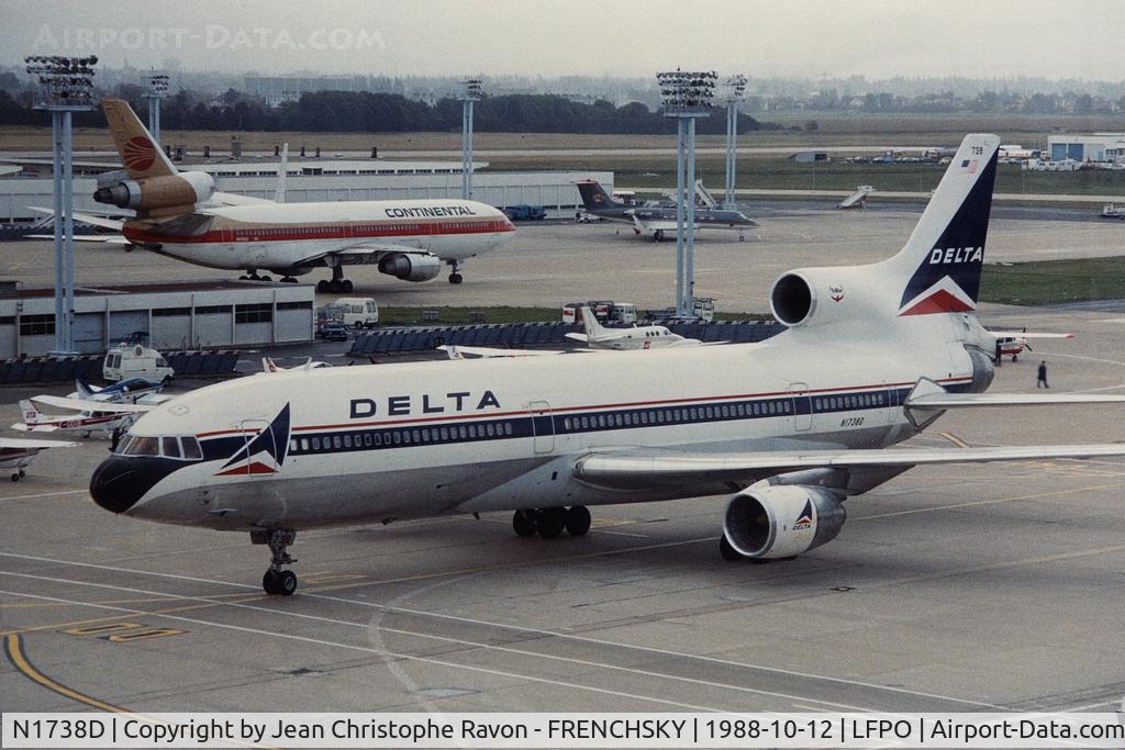 N1738D, 1982 Lockheed L-1011-385-1-15 TriStar 250 C/N 193C-1234, Delta Air Lines