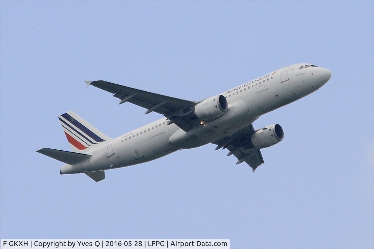 F-GKXH, 2002 Airbus A320-214 C/N 1924, Airbus A320-214, Take off rwy 06R, Roissy Charles De Gaulle airport (LFPG-CDG)