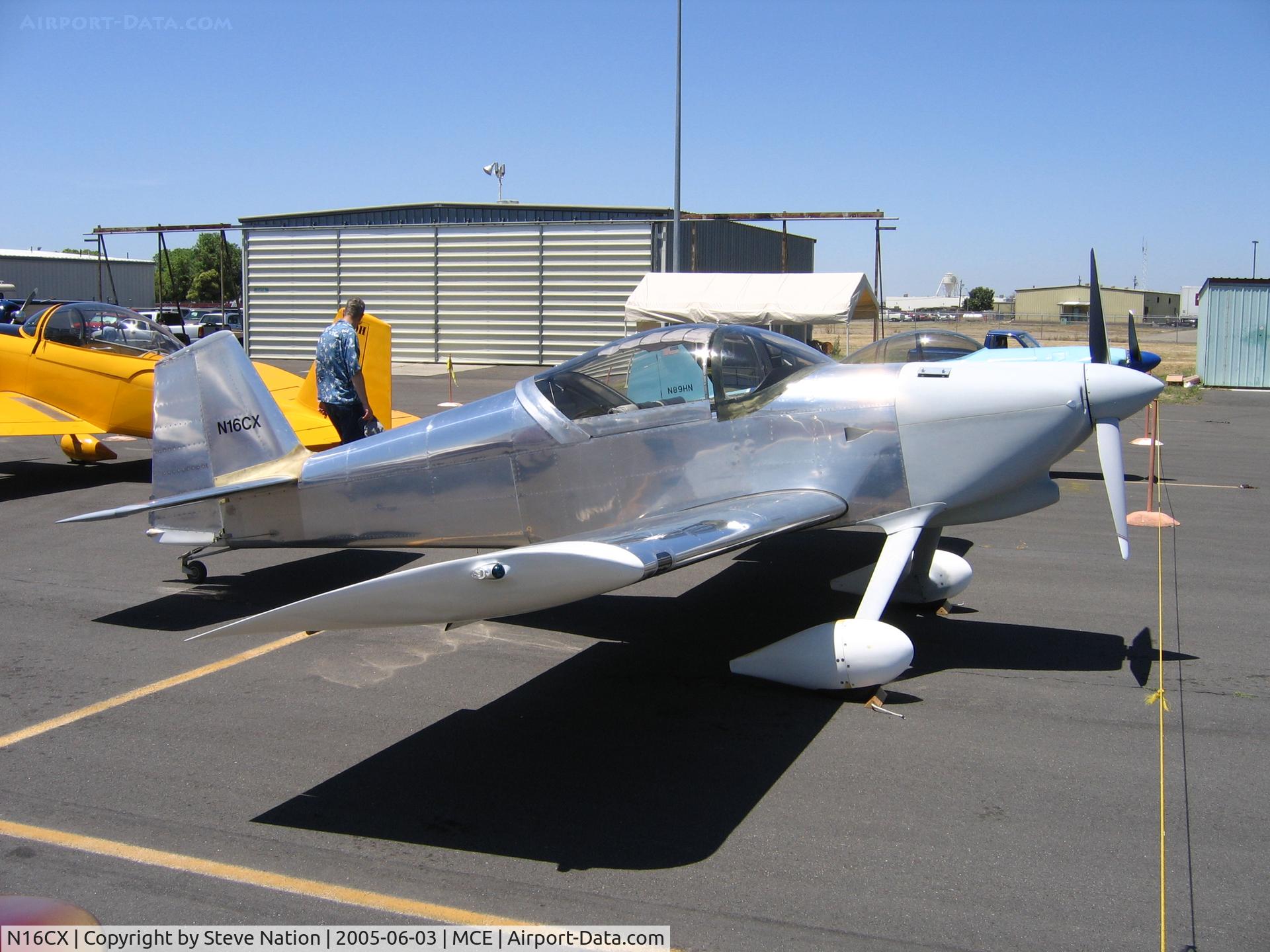 N16CX, 2004 Vans RV-6 C/N 23159, 2004 Harry Crosby VANS RV-6 homebuilt at Merced, CA