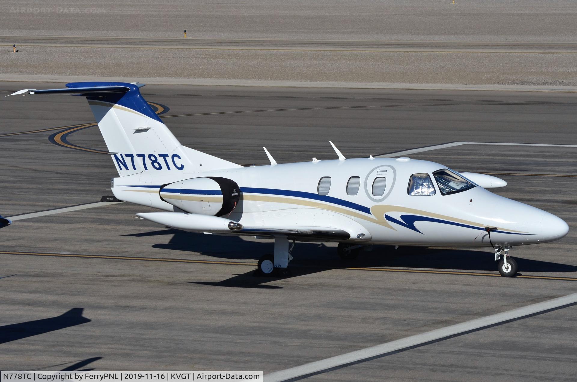 N778TC, 2007 Eclipse Aviation Corp EA500 C/N 000085, TSAKOPOULOS COMPANY LLC  EA500