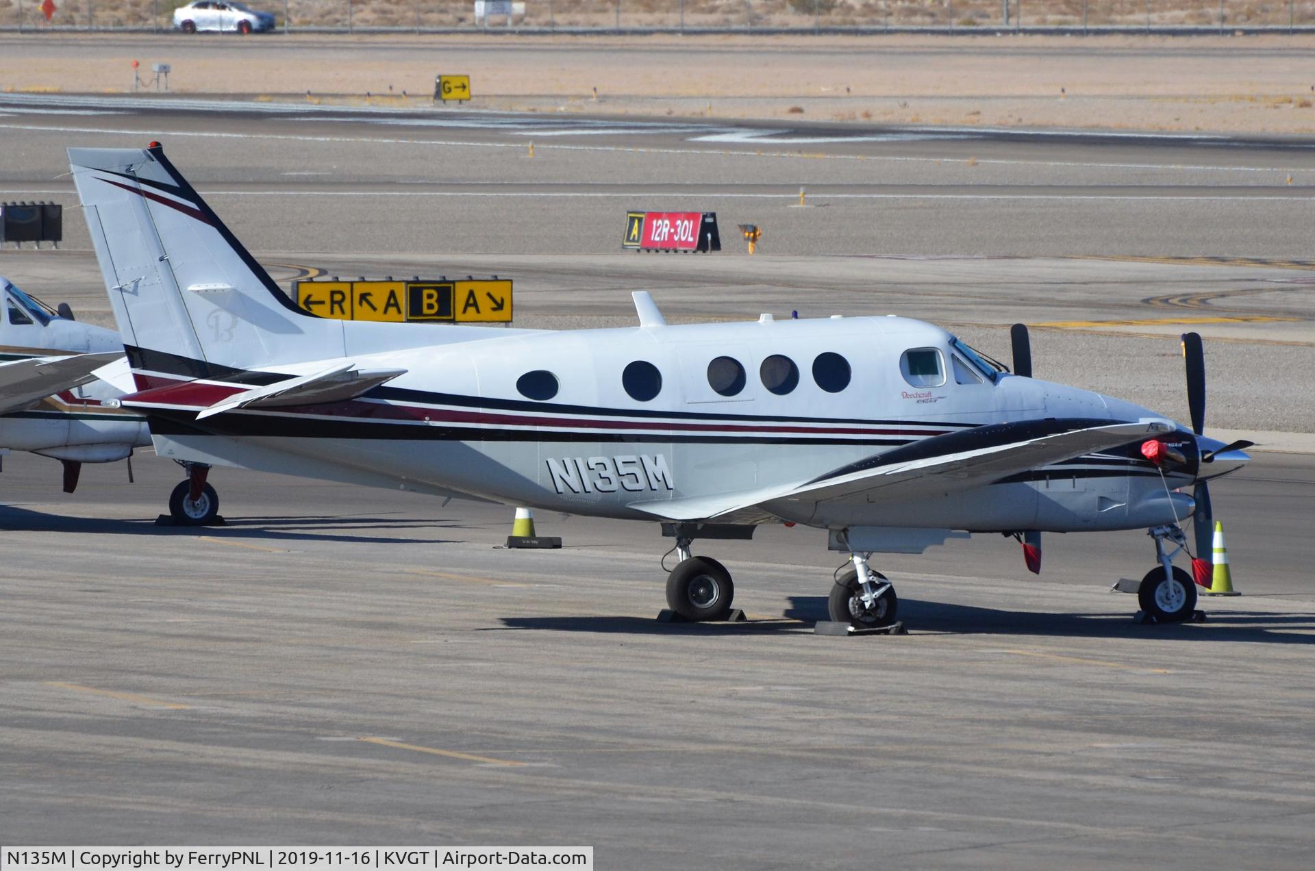 N135M, 2006 Beech C90GT C/N LJ-1782, Building Futures Be C90GT