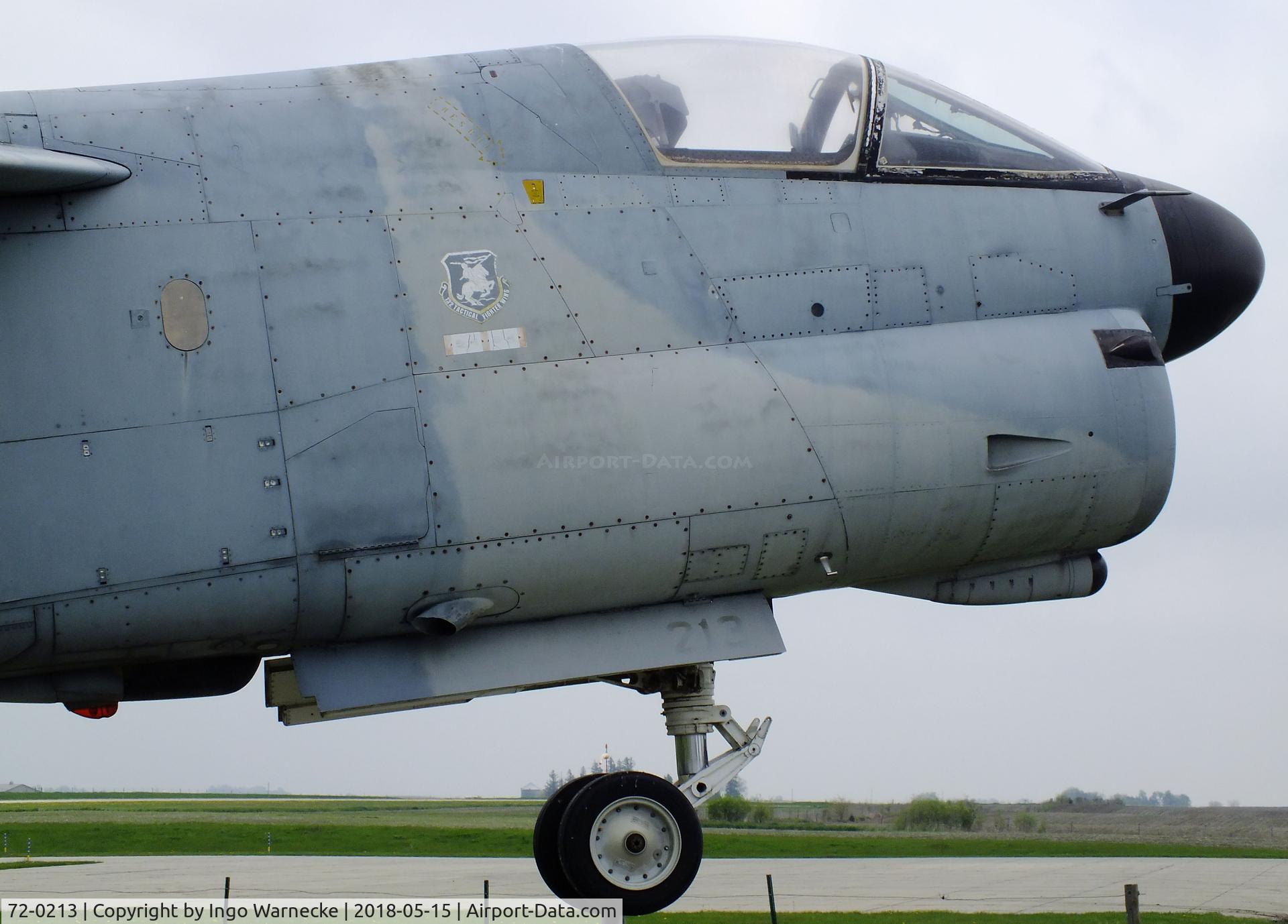 72-0213, 1972 LTV A-7D Corsair II C/N D-335, LTV A-7D Corsair II at the Iowa Aviation Museum, Greenfield IA