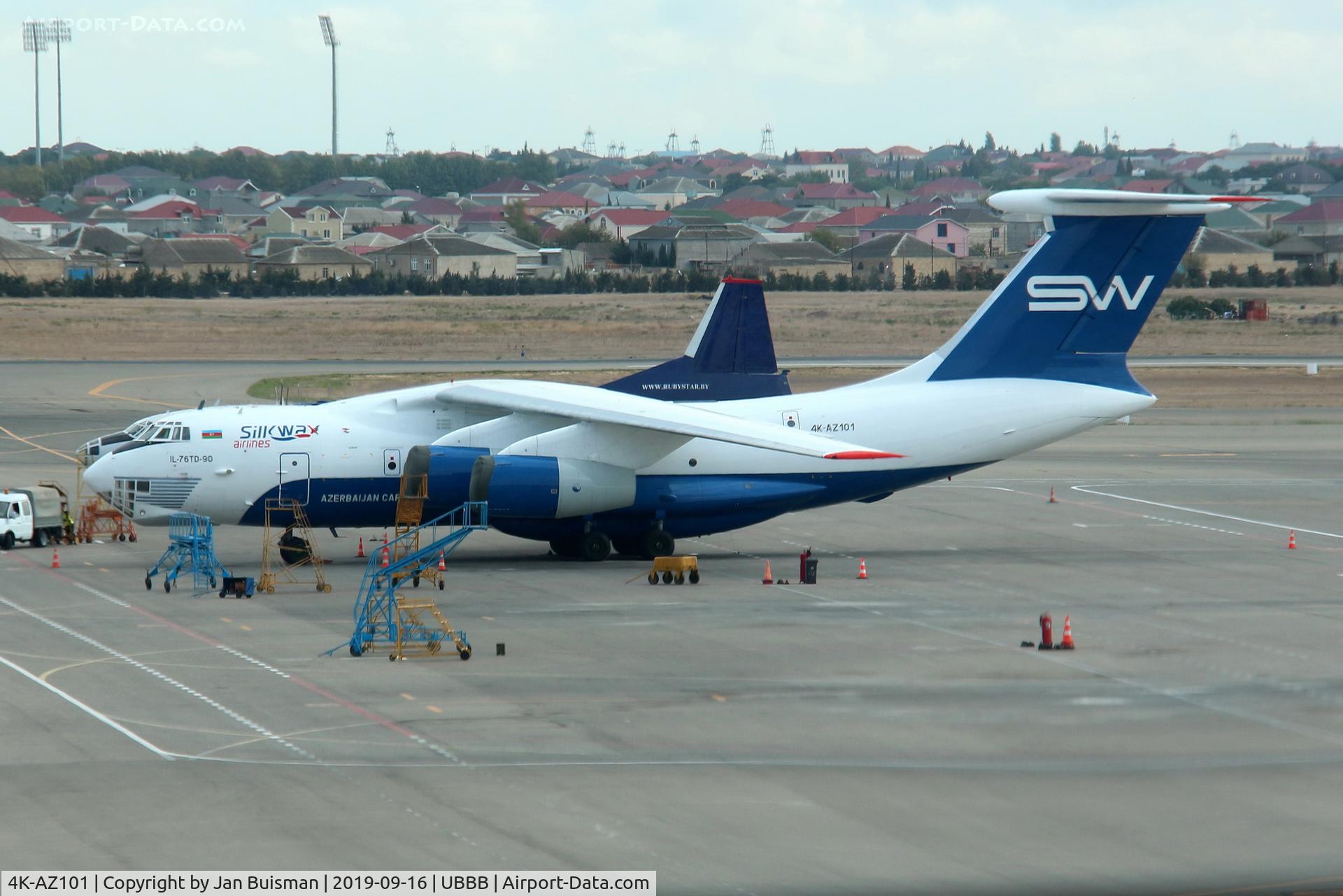 4K-AZ101, 1997 Ilyushin Il-76TD-90VD C/N 1063420716, Silk Way Airlines