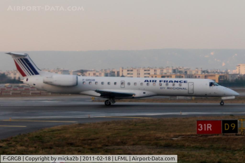 F-GRGB, 1997 Embraer EMB-145EU (ERJ-145EU) C/N 145010, Taxiing