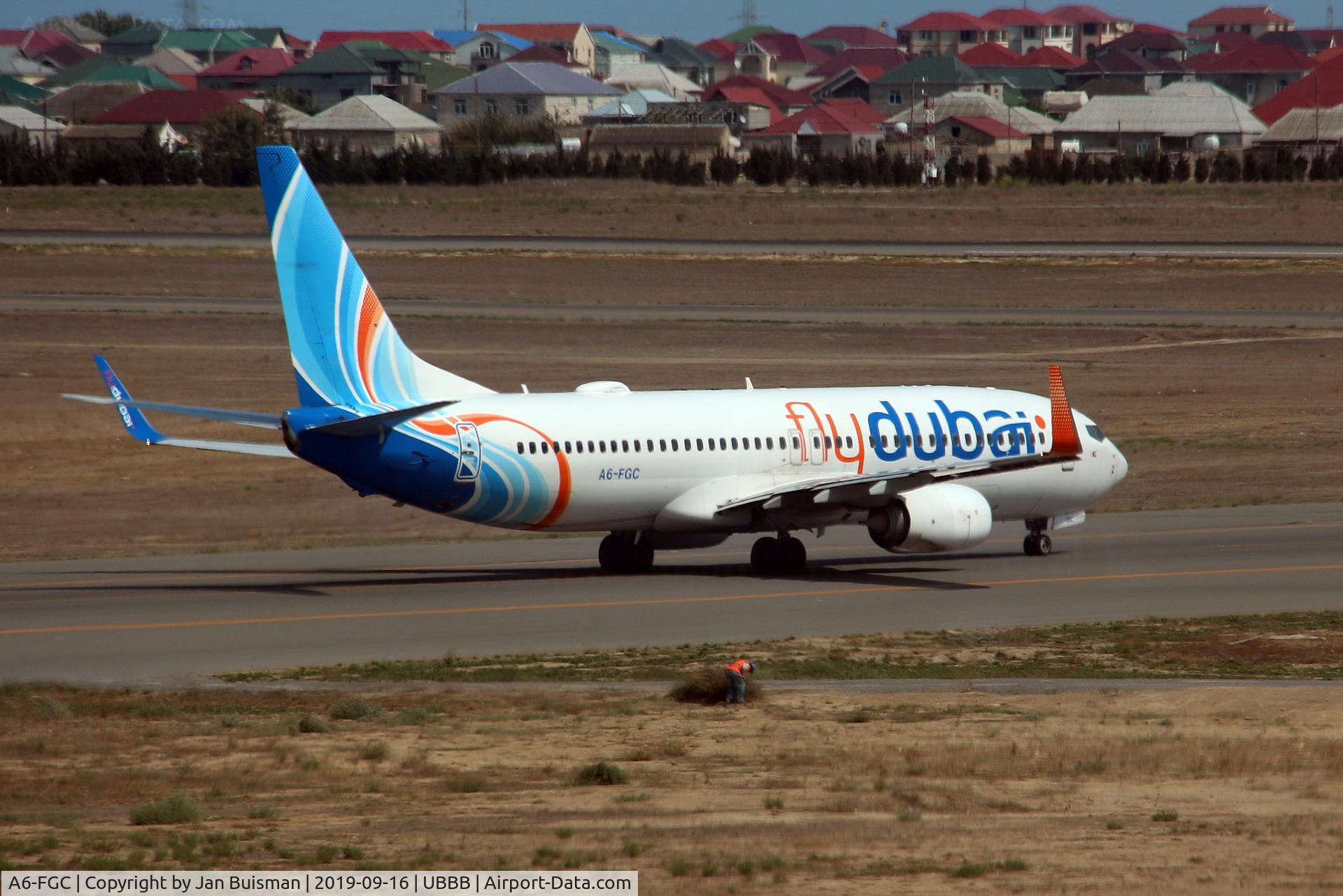 A6-FGC, 2016 Boeing 737-8KN C/N 60956, Fly Dubai