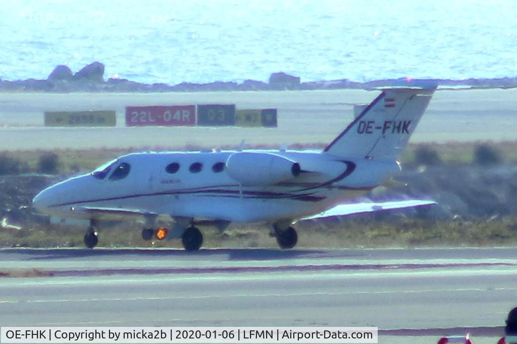 OE-FHK, 2010 Cessna 510 Citation Mustang Citation Mustang C/N 510-0315, Taxiing
