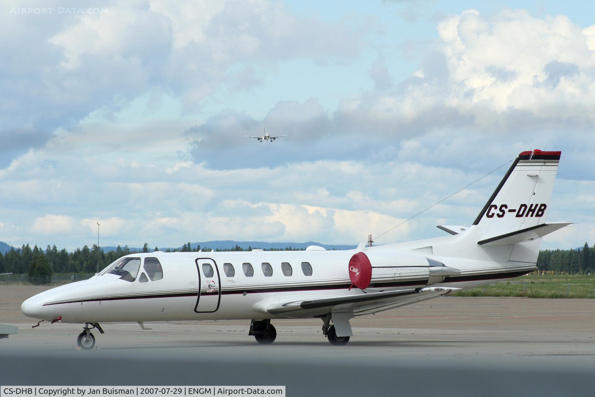 CS-DHB, 2001 Cessna 550 Citation Bravo C/N 550-1009, NetJets Europe