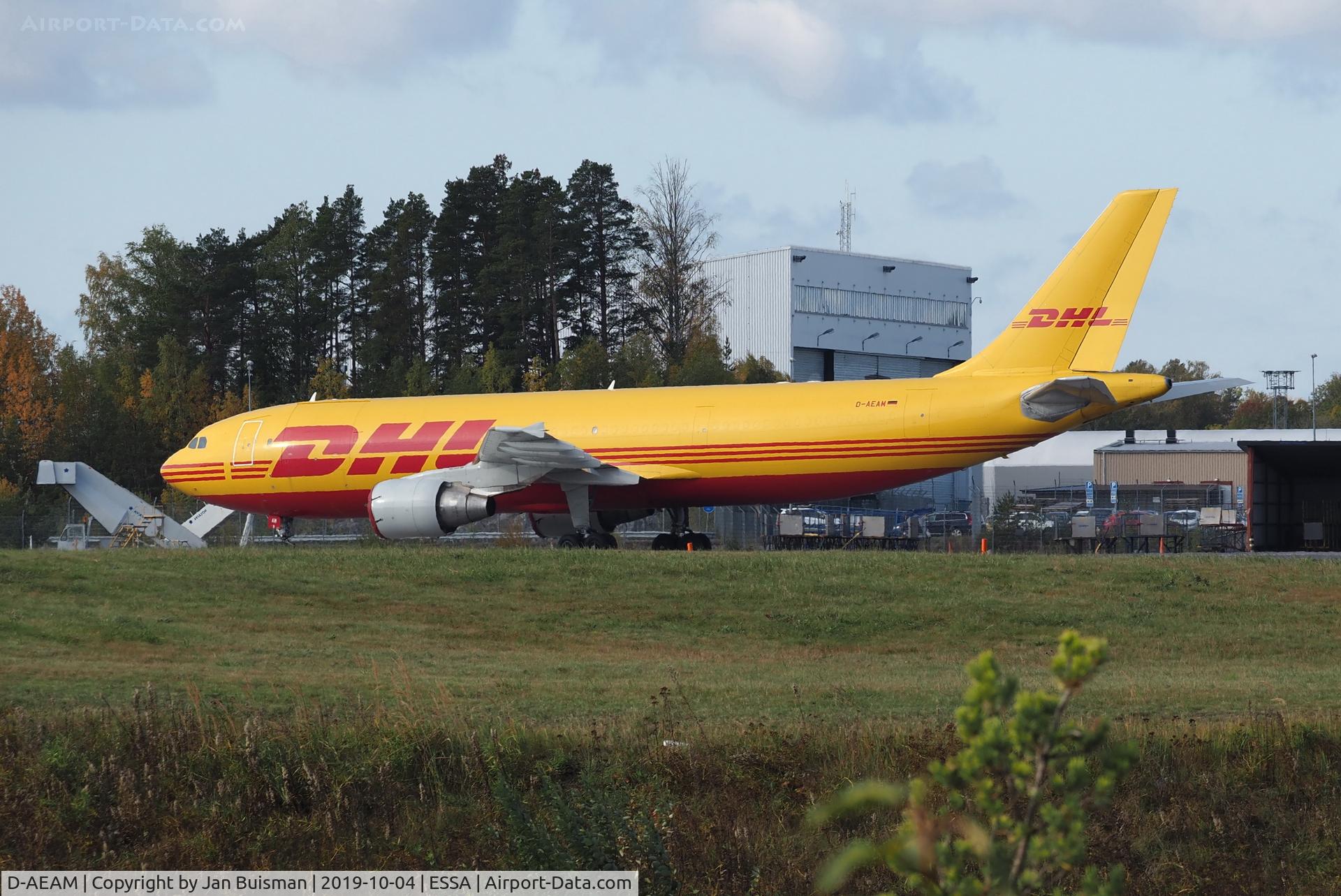 D-AEAM, 1999 Airbus A300B4-622R(F) C/N 797, DHL