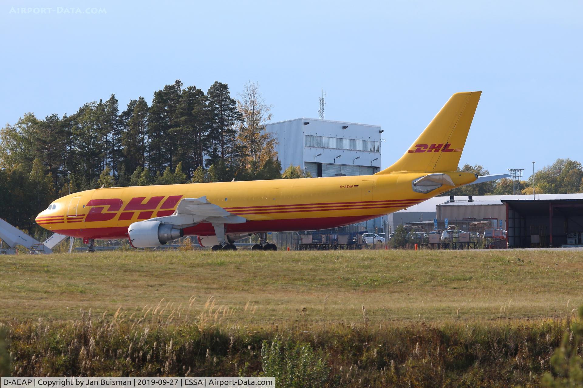D-AEAP, 1994 Airbus A300B4-622R(F) C/N 724, DHL