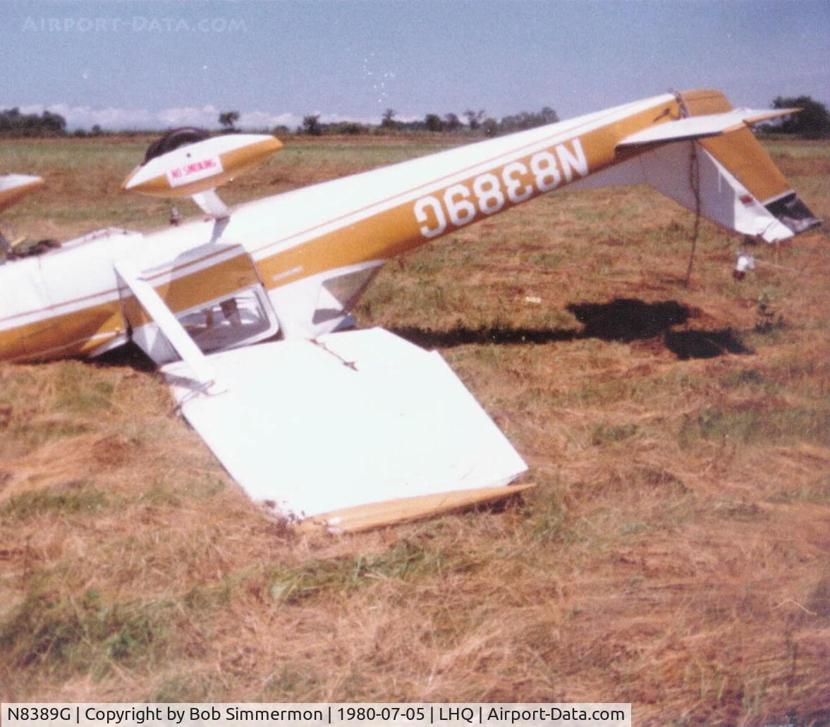 N8389G, Cessna 150F, Tornado damage - Dad's 150, N8389G