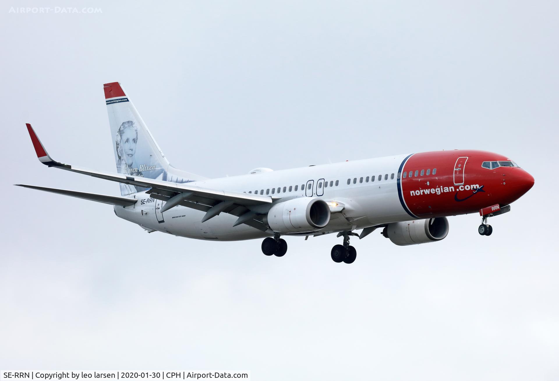 SE-RRN, 2011 Boeing 737-8JP C/N 39006, Copenhagen 30.1.2020