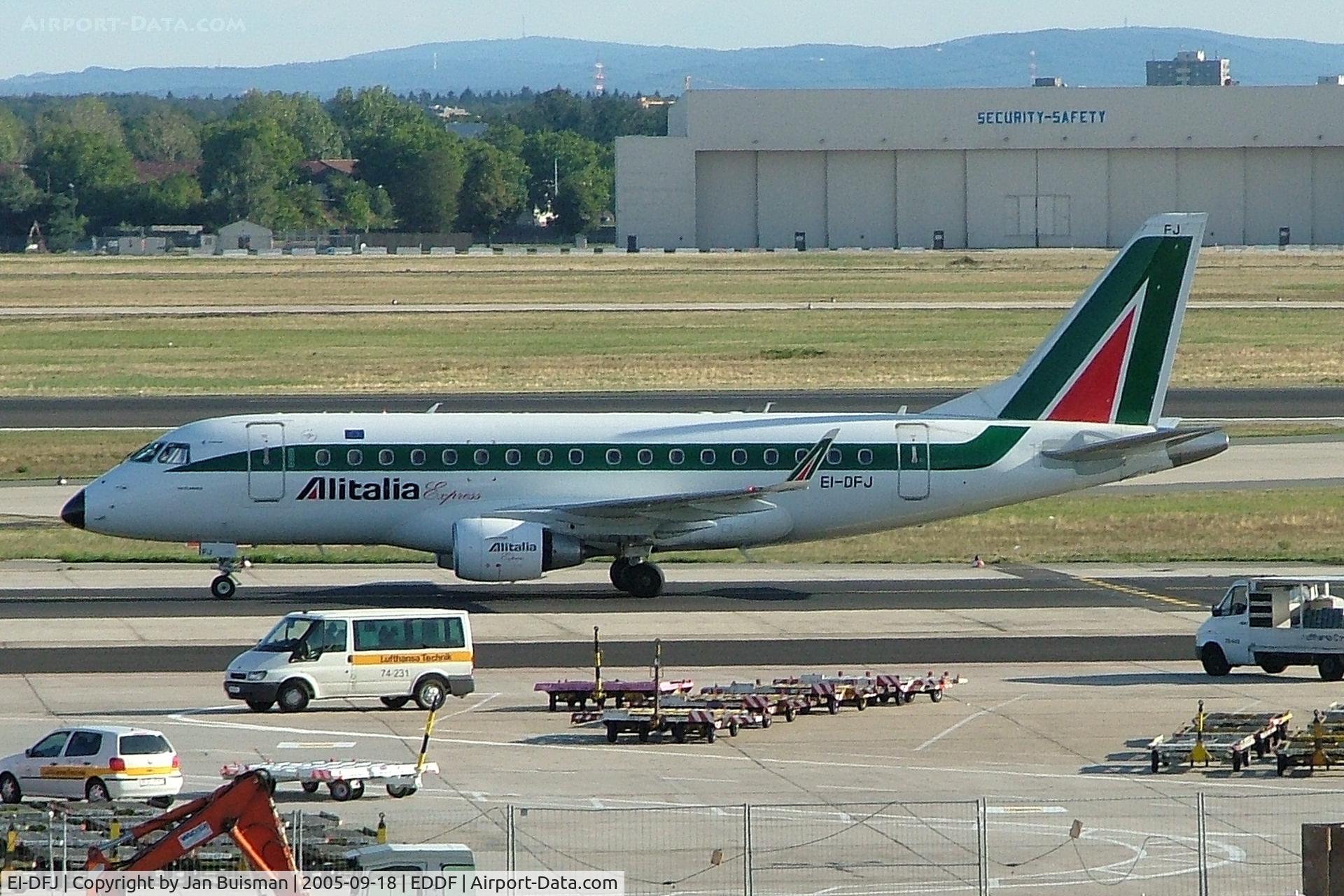 EI-DFJ, 2003 Embraer 170LR (ERJ-170-100LR) C/N 17000011, Alitalia Express