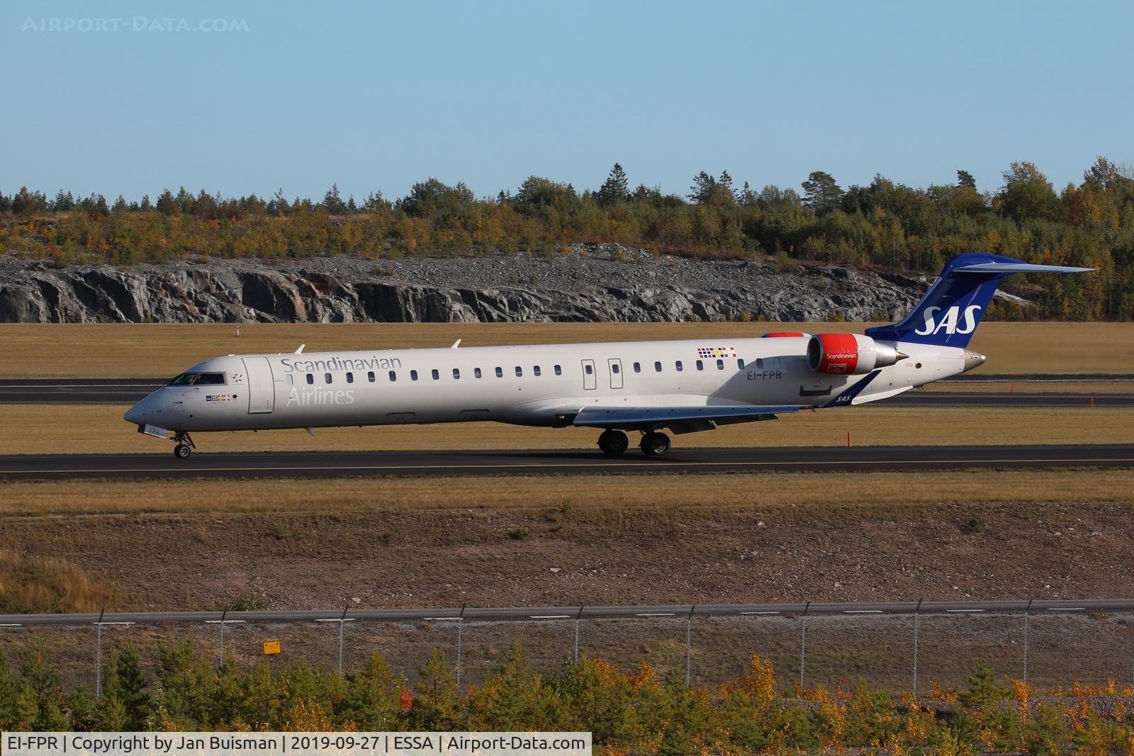 EI-FPR, 2017 Bombardier CRJ-900LR (CL-600-2D24) C/N 15436, SAS