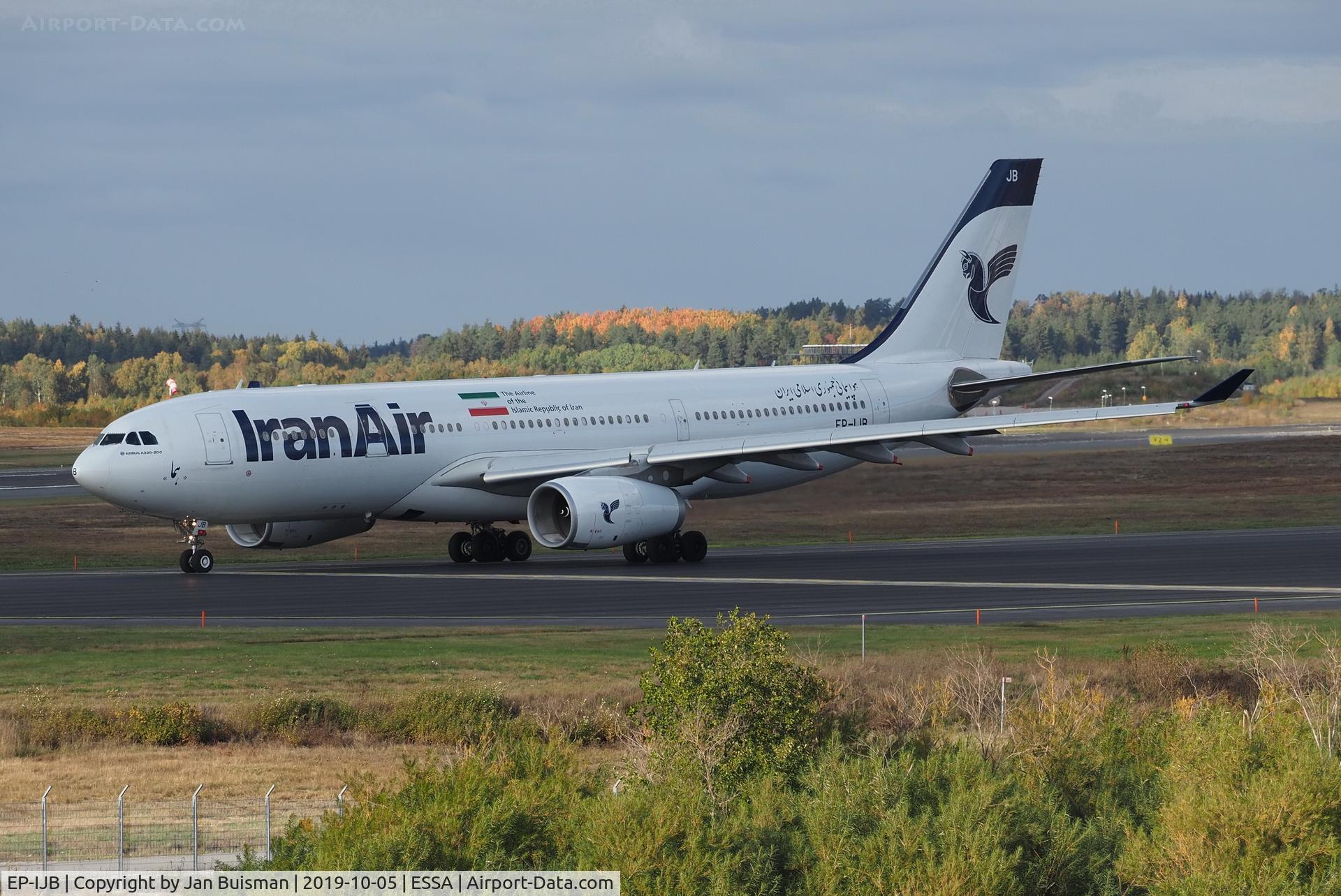 EP-IJB, 2015 Airbus A330-243 C/N 1586, Iran Air